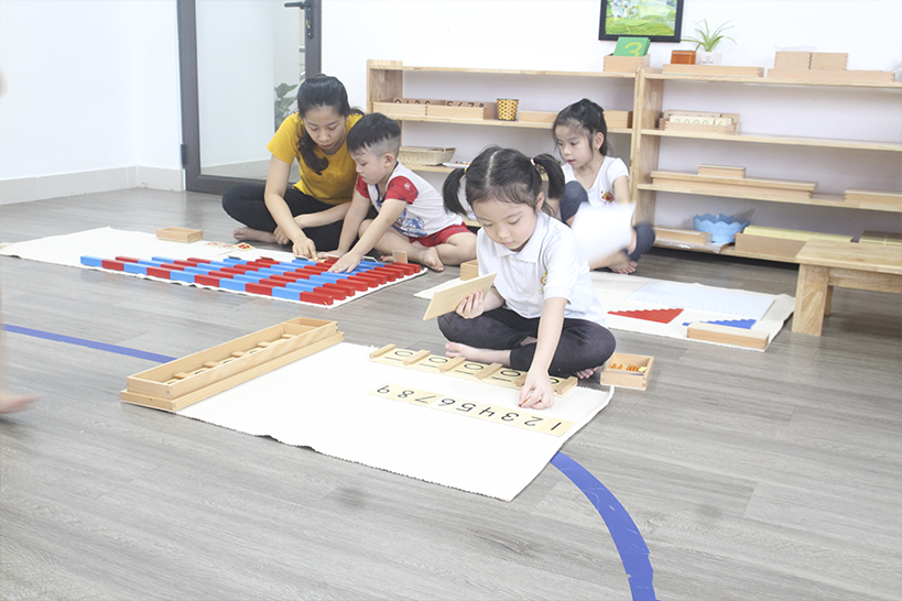 Hoạt động trường mầm non EEG Montessori